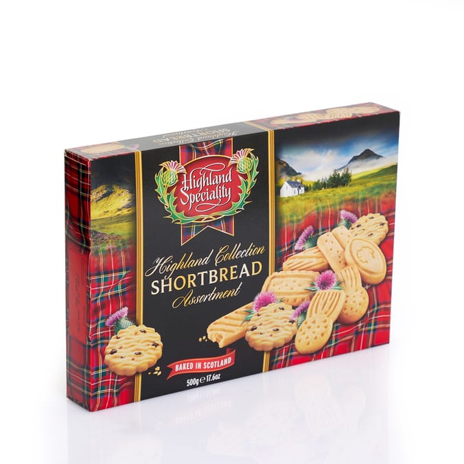 Highland Speciality Highland Collection Shortbread Assortment 500g