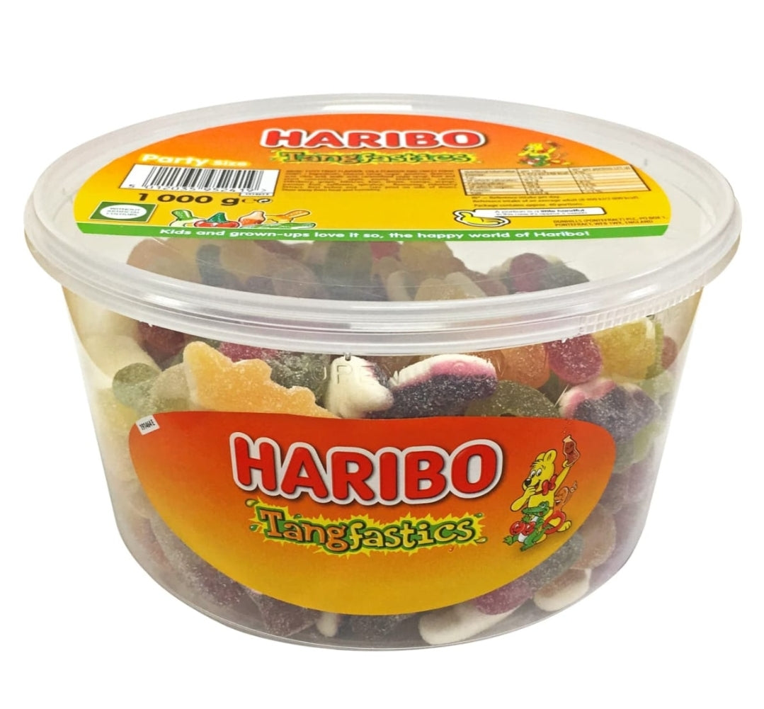 Haribo Tangfastics Tub 1kg