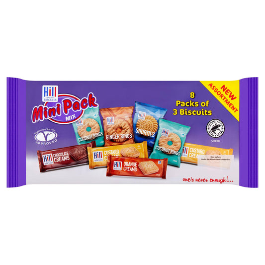 Hill Biscuits Mini Pack Mix 246g