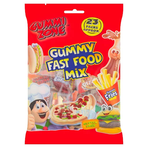 Gummi Zone Fast Food Mix 172G